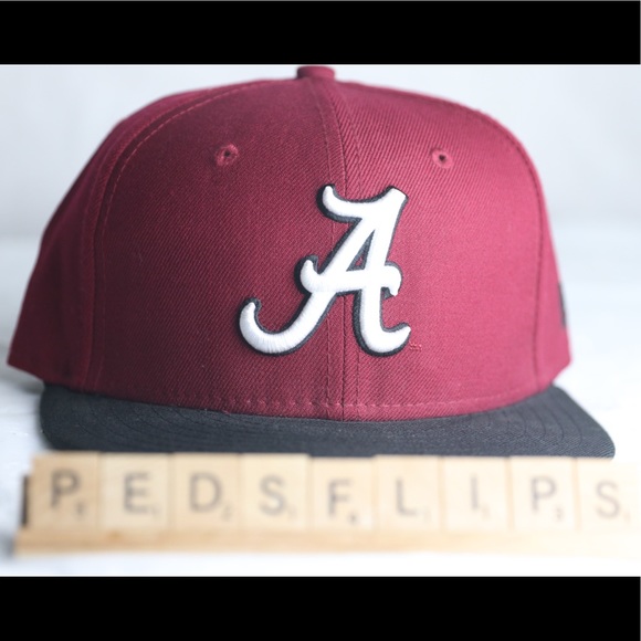 Alabama Crimson Tide New Era Fitted Hat - Picture 1 of 7